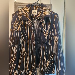 Black and tan blazer, size 12